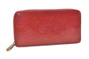 Authentic Louis Vuitton Vernis Zippy Wallet Long Purse Pink M9147F LV 2329I