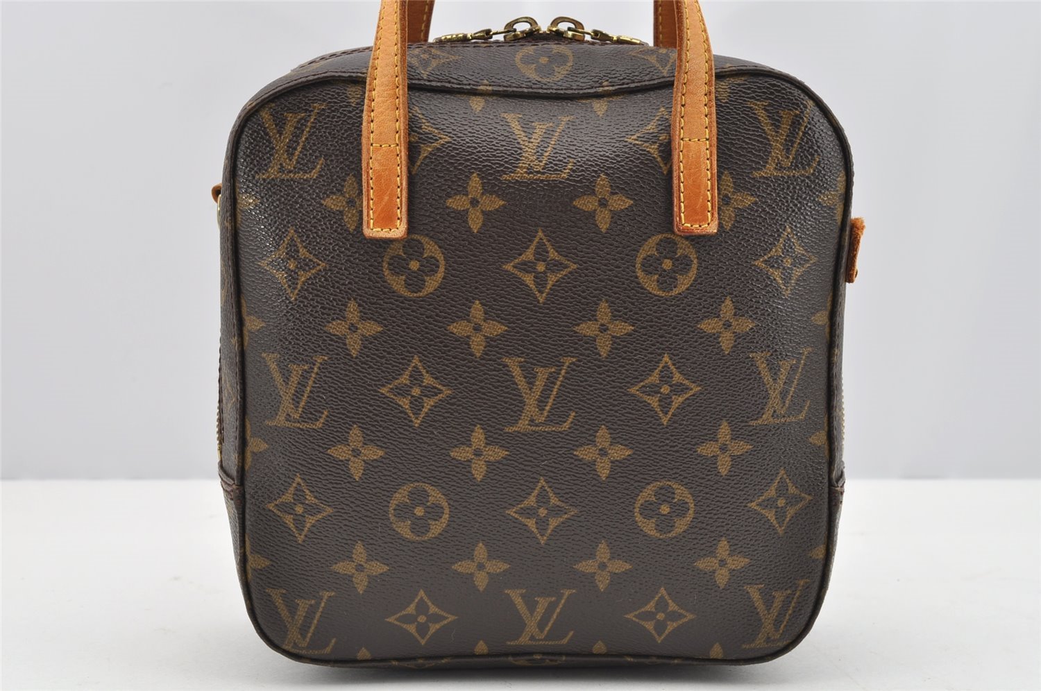 Authentic Louis Vuitton Monogram Spontini 2Way Shoulder Hand Bag M47500 LV 2330I