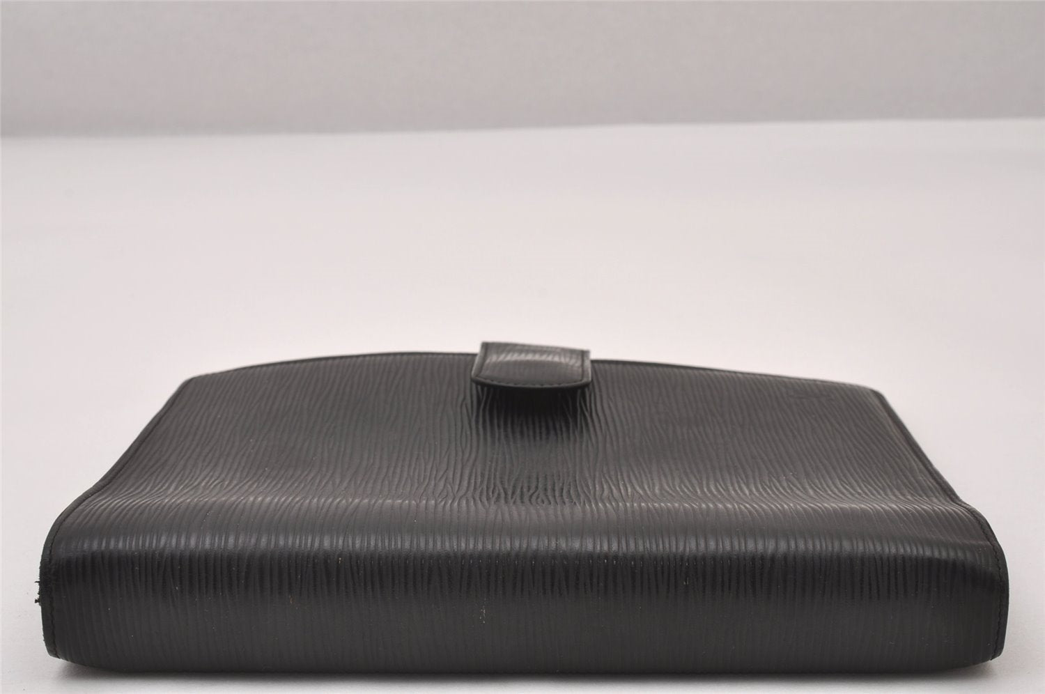 Authentic Louis Vuitton Epi Agenda GM Notebook Cover Black R20212 LV 2331I