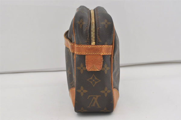 Authentic Louis Vuitton Monogram Compiegne 28 Clutch Hand Bag M51845 LV 2332I