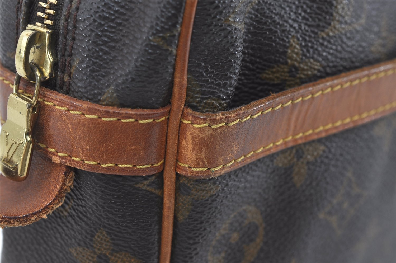 Authentic Louis Vuitton Monogram Compiegne 28 Clutch Hand Bag M51845 LV 2332I