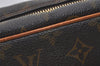 Authentic Louis Vuitton Monogram Compiegne 28 Clutch Hand Bag M51845 LV 2332I