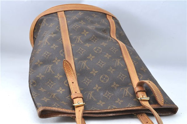 Authentic Louis Vuitton Monogram Bucket GM Shoulder Bag M42236 LV 2334B