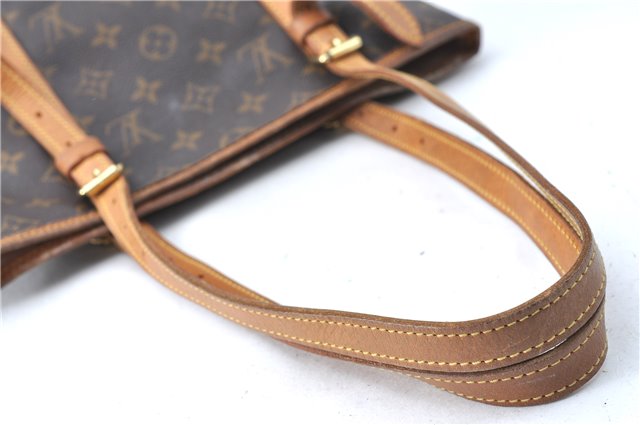 Authentic Louis Vuitton Monogram Bucket GM Shoulder Bag M42236 LV 2334B