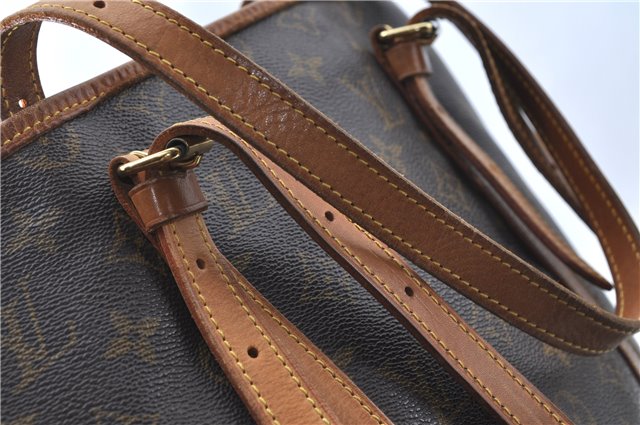 Authentic Louis Vuitton Monogram Bucket GM Shoulder Bag M42236 LV 2334B