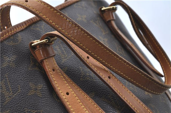 Authentic Louis Vuitton Monogram Bucket GM Shoulder Bag M42236 LV 2334B