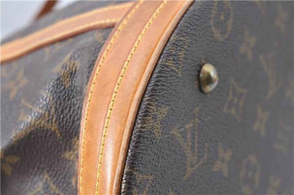 Authentic Louis Vuitton Monogram Bucket GM Shoulder Bag M42236 LV 2334B