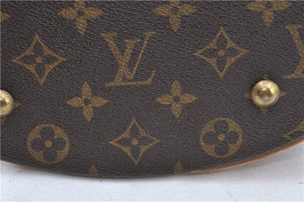Authentic Louis Vuitton Monogram Bucket GM Shoulder Bag M42236 LV 2334B