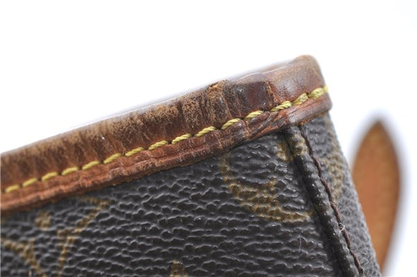 Authentic Louis Vuitton Monogram Bucket GM Shoulder Bag M42236 LV 2334B