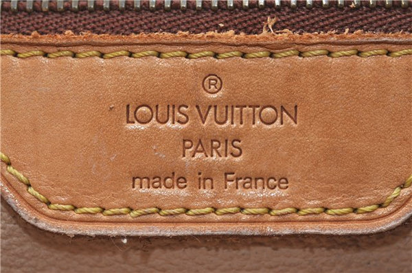 Authentic Louis Vuitton Monogram Bucket GM Shoulder Bag M42236 LV 2334B