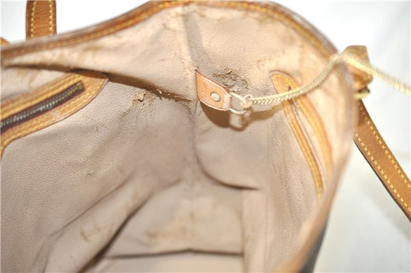 Authentic Louis Vuitton Monogram Bucket GM Shoulder Bag M42236 LV 2334B