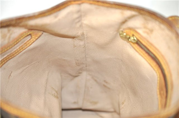 Authentic Louis Vuitton Monogram Bucket GM Shoulder Bag M42236 LV 2334B