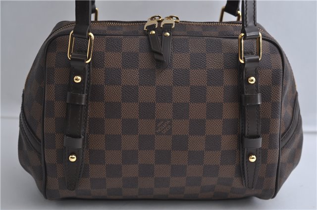 Authentic Louis Vuitton Damier Rivington PM Shoulder Bag N41157 LV 2334F
