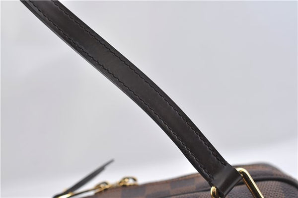 Authentic Louis Vuitton Damier Rivington PM Shoulder Bag N41157 LV 2334F