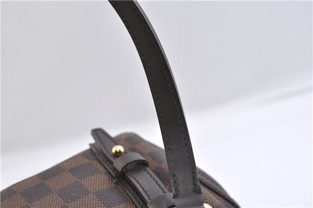 Authentic Louis Vuitton Damier Rivington PM Shoulder Bag N41157 LV 2334F