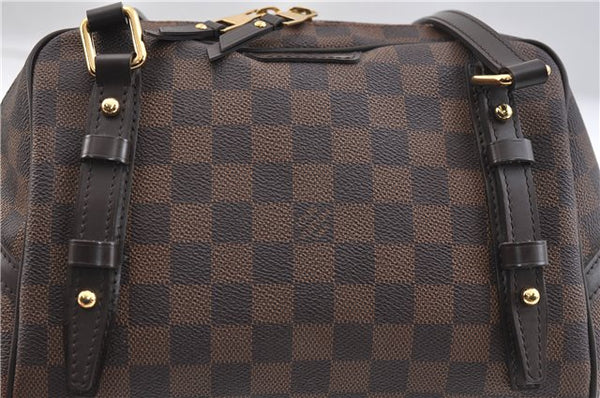 Authentic Louis Vuitton Damier Rivington PM Shoulder Bag N41157 LV 2334F