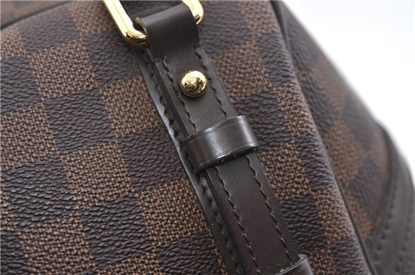 Authentic Louis Vuitton Damier Rivington PM Shoulder Bag N41157 LV 2334F