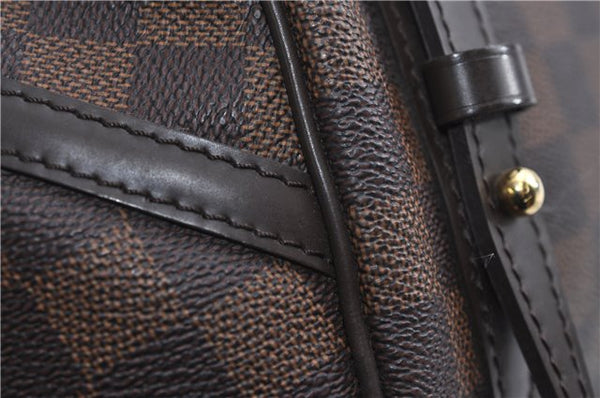 Authentic Louis Vuitton Damier Rivington PM Shoulder Bag N41157 LV 2334F