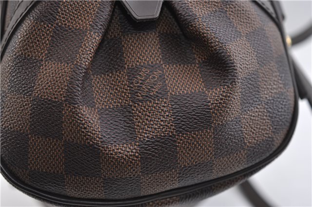 Authentic Louis Vuitton Damier Rivington PM Shoulder Bag N41157 LV 2334F