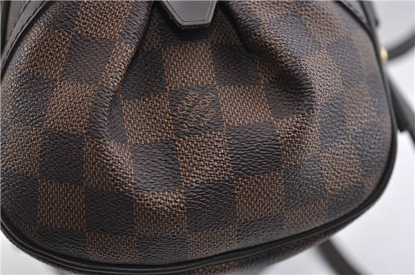 Authentic Louis Vuitton Damier Rivington PM Shoulder Bag N41157 LV 2334F