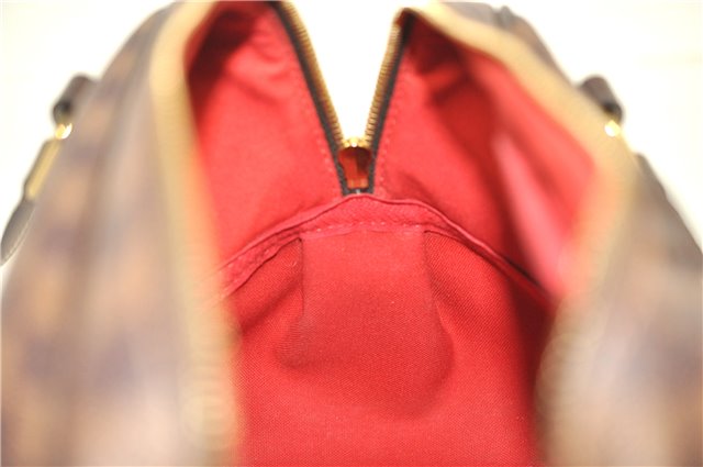 Authentic Louis Vuitton Damier Rivington PM Shoulder Bag N41157 LV 2334F