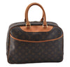 Authentic Louis Vuitton Monogram Deauville Hand Bag M47270 LV 2337F