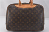 Authentic Louis Vuitton Monogram Deauville Hand Bag M47270 LV 2337F