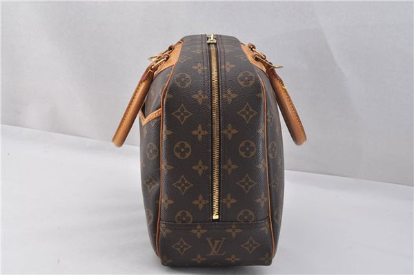 Authentic Louis Vuitton Monogram Deauville Hand Bag M47270 LV 2337F