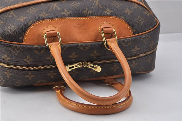 Authentic Louis Vuitton Monogram Deauville Hand Bag M47270 LV 2337F