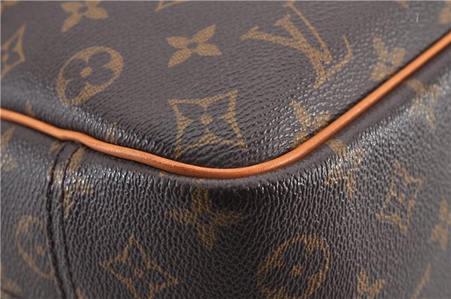 Authentic Louis Vuitton Monogram Deauville Hand Bag M47270 LV 2337F