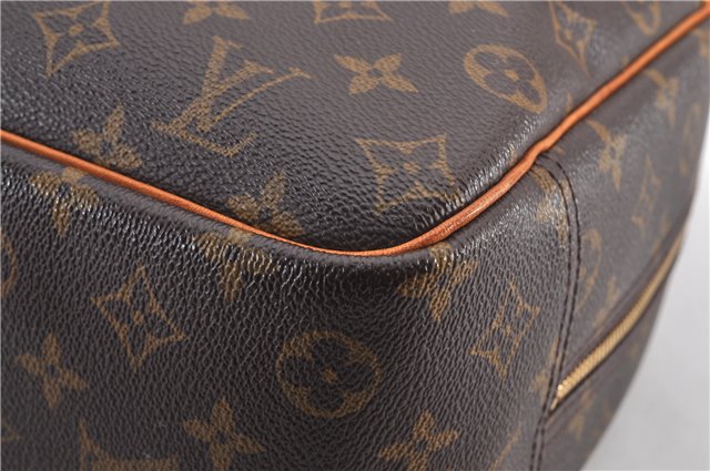Authentic Louis Vuitton Monogram Deauville Hand Bag M47270 LV 2337F