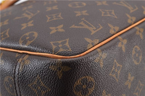 Authentic Louis Vuitton Monogram Deauville Hand Bag M47270 LV 2337F