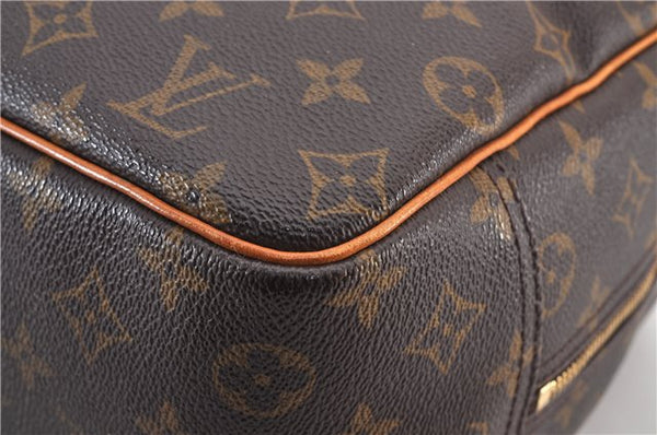 Authentic Louis Vuitton Monogram Deauville Hand Bag M47270 LV 2337F