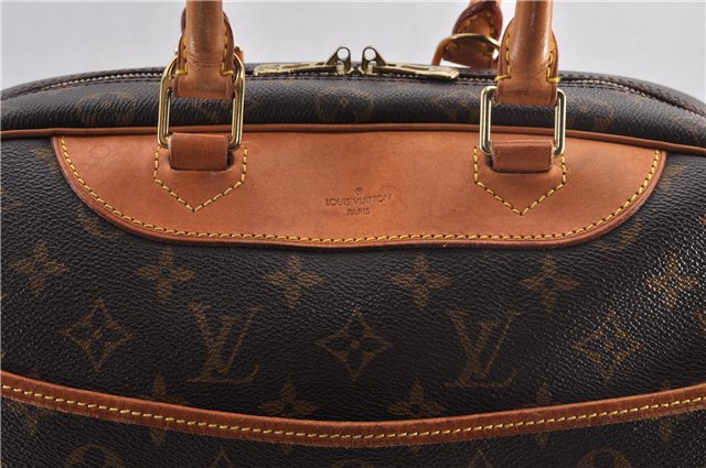 Authentic Louis Vuitton Monogram Deauville Hand Bag M47270 LV 2337F
