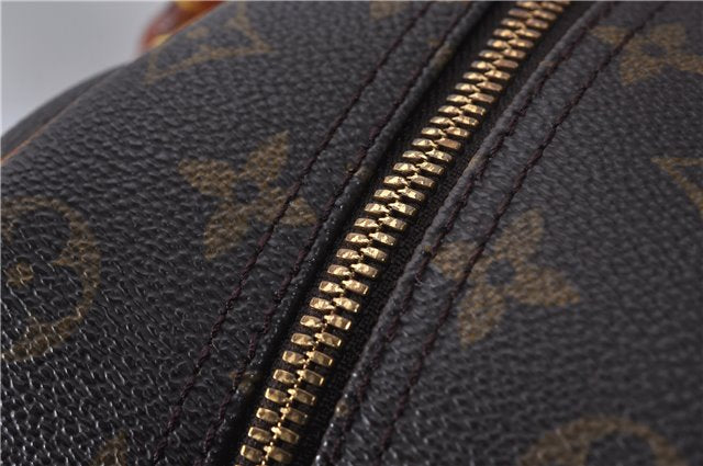 Authentic Louis Vuitton Monogram Deauville Hand Bag M47270 LV 2337F