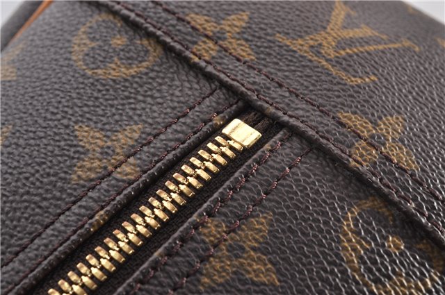 Authentic Louis Vuitton Monogram Deauville Hand Bag M47270 LV 2337F