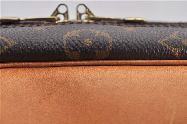 Authentic Louis Vuitton Monogram Deauville Hand Bag M47270 LV 2337F