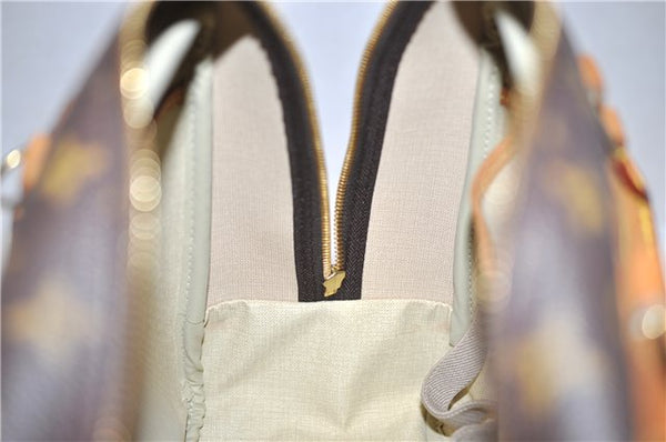 Authentic Louis Vuitton Monogram Deauville Hand Bag M47270 LV 2337F