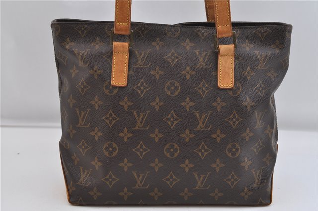 Authentic Louis Vuitton Monogram Cabas Piano Shoulder Tote Bag M51148 LV 2338F