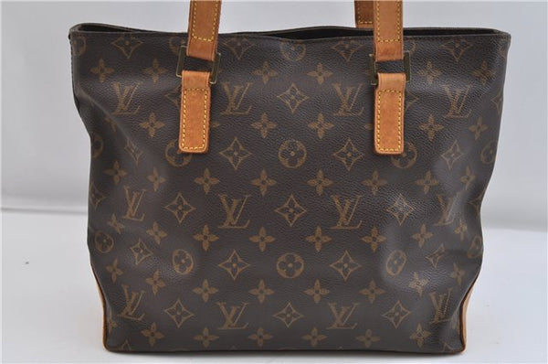 Authentic Louis Vuitton Monogram Cabas Piano Shoulder Tote Bag M51148 LV 2338F