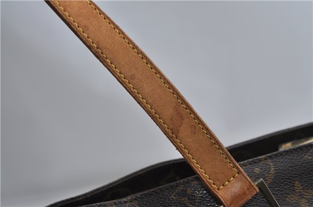 Authentic Louis Vuitton Monogram Cabas Piano Shoulder Tote Bag M51148 LV 2338F