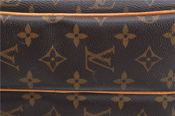 Auth Louis Vuitton Monogram Reporter PM Shoulder Cross Bag M45254 Junk 2339B