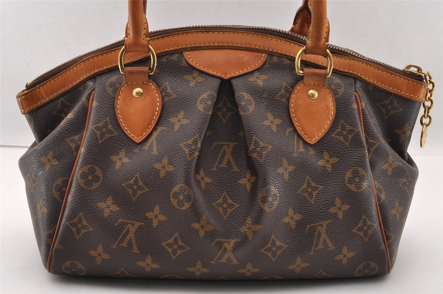 Authentic Louis Vuitton Monogram Tivoli PM Hand Tote Bag Purse M40143 LV 2339I