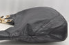 Authentic GUCCI Guccissima Charlotte Shoulder Bag GG Leather 203503 Black 2340I