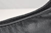 Authentic GUCCI Guccissima Charlotte Shoulder Bag GG Leather 203503 Black 2340I