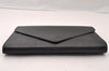 Authentic Louis Vuitton Epi Arts Deco Clutch Hand Bag Black M52632 LV 2341I