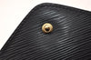 Authentic Louis Vuitton Epi Arts Deco Clutch Hand Bag Black M52632 LV 2341I