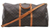 Authentic Louis Vuitton Monogram Keepall Bandouliere 60 M41412 Boston Bag 2342F