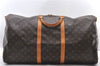 Authentic Louis Vuitton Monogram Keepall Bandouliere 60 M41412 Boston Bag 2342F