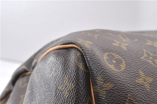 Authentic Louis Vuitton Monogram Keepall Bandouliere 60 M41412 Boston Bag 2342F